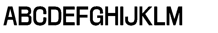 Konsumed Regular Font UPPERCASE