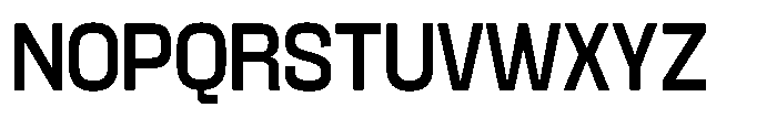 Konsumed Regular Font UPPERCASE