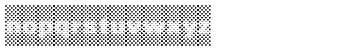 Kontext Dot 33 00 Font LOWERCASE