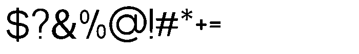 Kontrue Font OTHER CHARS