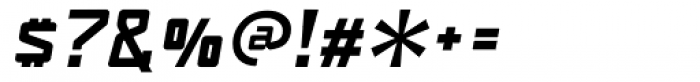 Konvexist Alternate Oblique Font OTHER CHARS