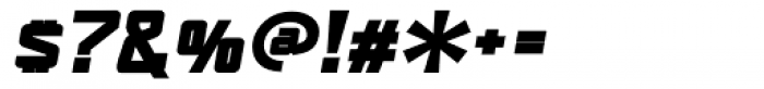 Konvexist Bold Oblique Font OTHER CHARS
