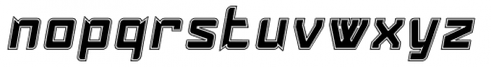 Konvexist Collegiate Oblique Font LOWERCASE