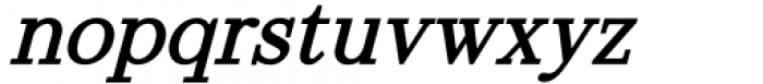 Koolvexa Italic Font LOWERCASE