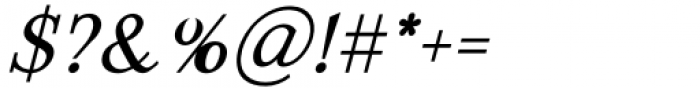 Koolvexa Thin Italic Font OTHER CHARS