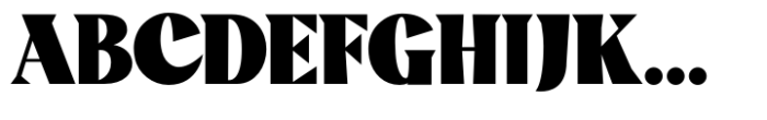 Koooga Font UPPERCASE