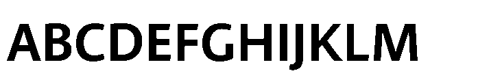 Kootenay Bold Font UPPERCASE