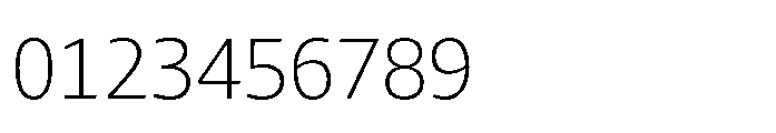 Kootenay Extra Light Font OTHER CHARS
