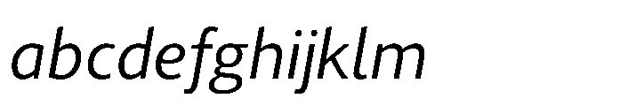 Kootenay Italic FONT