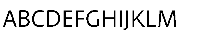 Kootenay Regular Font UPPERCASE