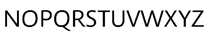Kootenay Regular Font UPPERCASE