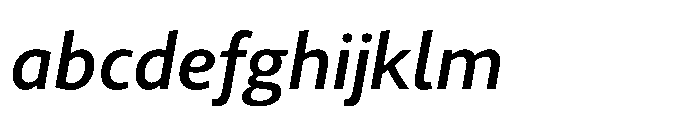 Kootenay Semi Bold Italic FONT