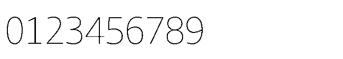 Kootenay Thin Font OTHER CHARS