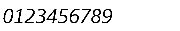 Kootenay Variable Italic Font OTHER CHARS