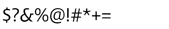 Kootenay Variable Regular Font OTHER CHARS