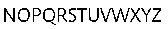 Kootenay Variable Regular Font UPPERCASE