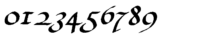 Kopist Bold Italic Font OTHER CHARS