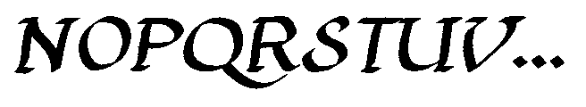 Kopist Bold Italic Font UPPERCASE