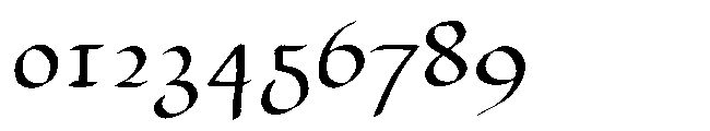 Kopist Regular Font OTHER CHARS