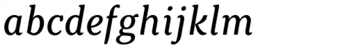 Kopius Italic Font LOWERCASE