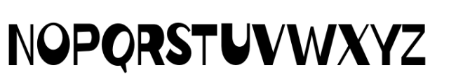 Kopluck Sans Regular Font UPPERCASE