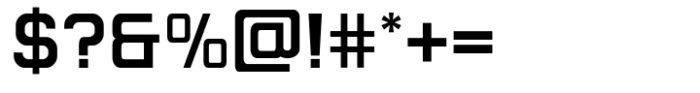 Korai Regular Font OTHER CHARS