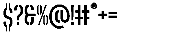 Koramilo Regular Font OTHER CHARS