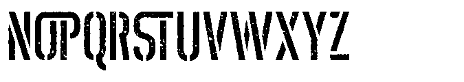 Koramilo Stamp Font UPPERCASE