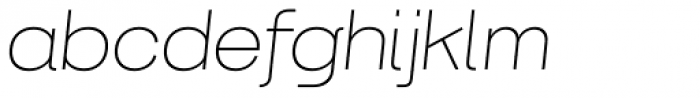 Korbin Light Italic Font LOWERCASE