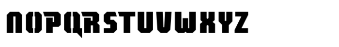 Kordak Font LOWERCASE