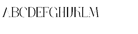 Kordano Font UPPERCASE