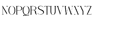 Kordano Font UPPERCASE