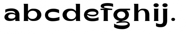 Korde Bold Font LOWERCASE