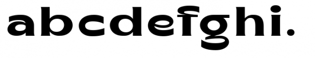 Korde Extra Bold Font LOWERCASE