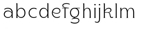 Korde Extra Light Condensed Font LOWERCASE