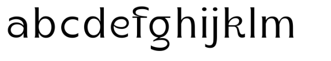 Korde Light Condensed Font LOWERCASE