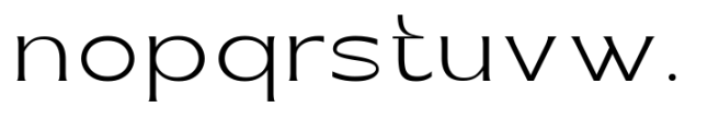 Korde Ultra Light Font LOWERCASE