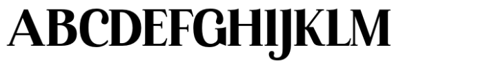 Korela Serif Font UPPERCASE