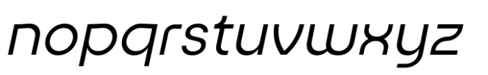 Kornasoft Italic Font LOWERCASE