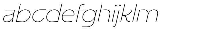 Kornasoft Light Italic Font LOWERCASE