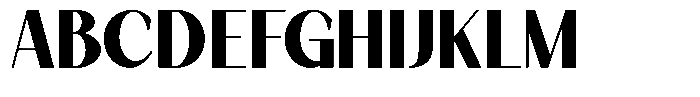 Korners Black Font UPPERCASE