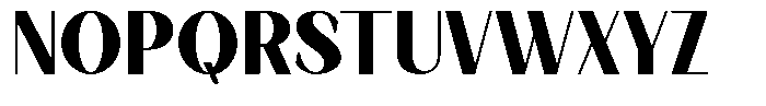 Korners Black Font UPPERCASE