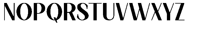Korners Bold Font UPPERCASE