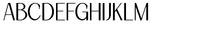 Korners Light Font UPPERCASE