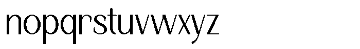 Korners Light Font LOWERCASE