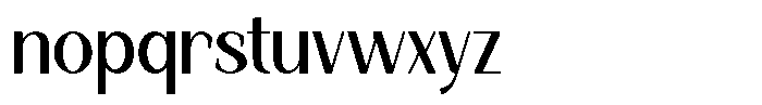 Korners Medium Font LOWERCASE