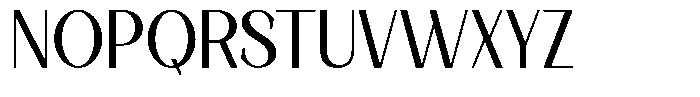 Korners Regular Font UPPERCASE