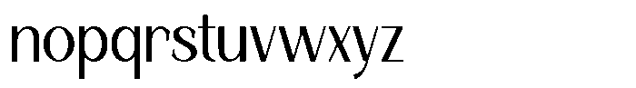 Korners Regular Font LOWERCASE