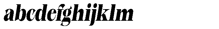 Kornesia  Black Condensed Oblique FONT