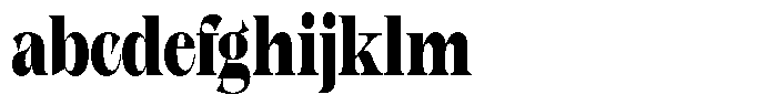 Kornesia  Black Condensed FONT